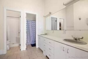 Before Upstairs bathroom