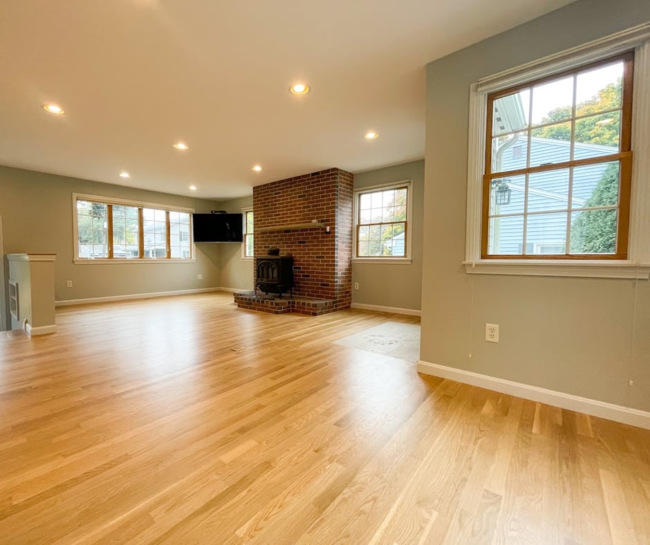 Hardwood flooring – Family Room – Beverly, MA