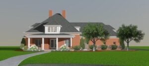 Rendering (with dormer)